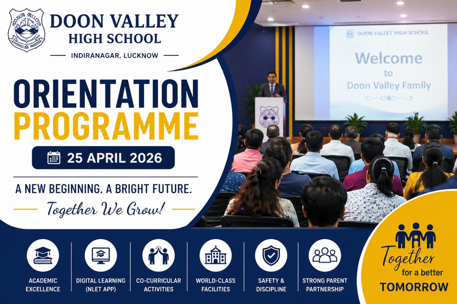 Orientation Programme 2026 | Doon Valley High School Lucknow